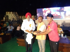 ADGP UP and President save water NGO honouring Rajbir singh